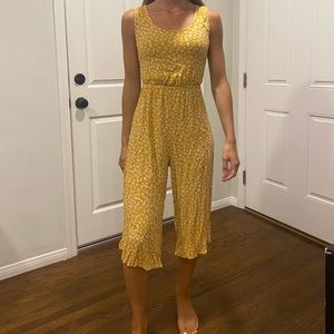 Wide leg jumpsuit